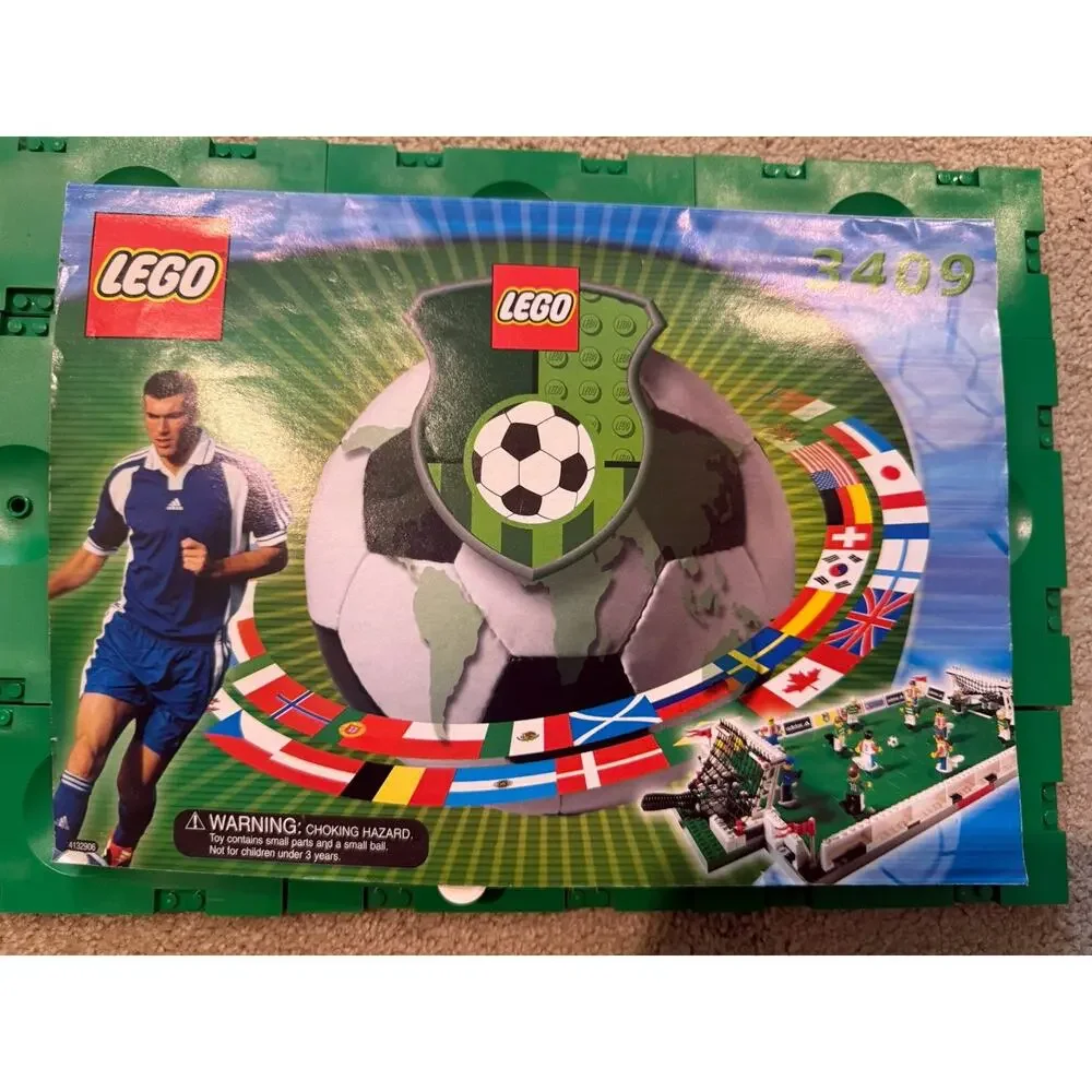 LEGO - Soccer Field Stadium Piece Parts Lot Retired Set 3409